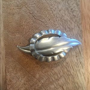 Sterling Silver Feather Pin